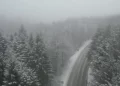 Na planini Goliji, na području opštinje Ivanjica, pao snijeg