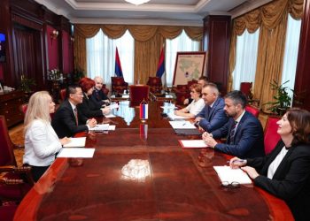 Minić, Amidžić i Vidović sa Vangom: Zadovoljstvo zbog uspješne saradnje Srpske i Svjetske banke
