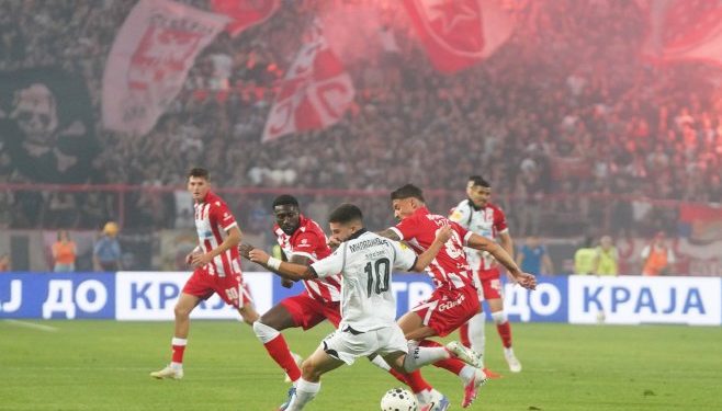Crvena zvezda poslije preokreta pobijedila Partizan u 180. vječitom derbiju 