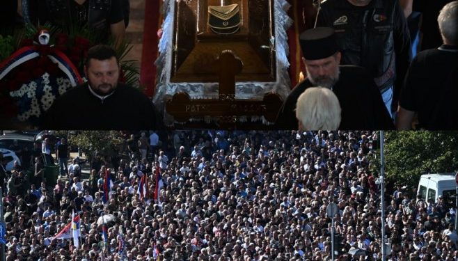 Prisutno više hiljada građana: Patrijarh Porfirije služi opijelo generalu Ratku Mladiću