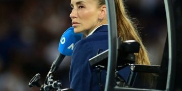 Marijana Veljović sudi finale US opena u muškoj konkurenciji