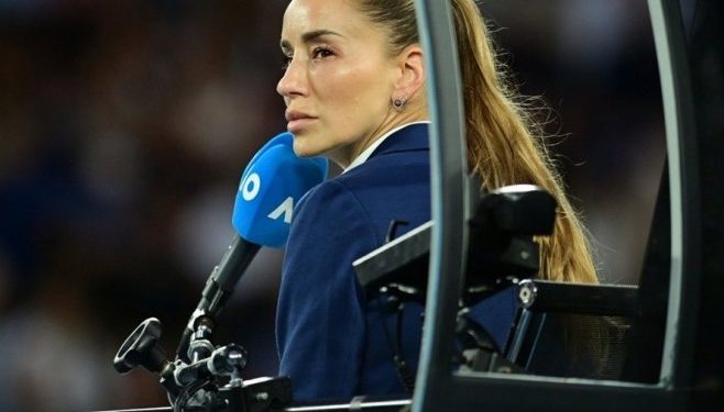 Marijana Veljović sudi finale US opena u muškoj konkurenciji