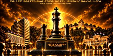 Šesti međunarodni šahovski festival “Trofej Banjaluke 2026” 26. i 27. septembra