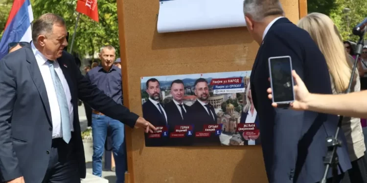 SNSD ozvaničio početak kampanje pod sloganom “Uvijek uz narod, uvijek uz Srpsku”