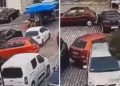 Pokušala da izađe sa parkinga, pa oštetila šest automobila: Kamera snimila potpuni haos