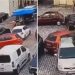 Pokušala da izađe sa parkinga, pa oštetila šest automobila: Kamera snimila potpuni haos