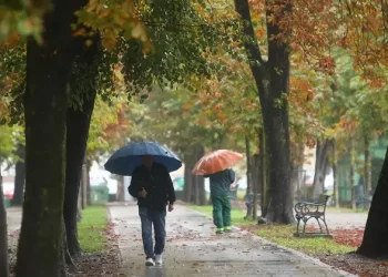 U ponedjeljak oblačno s kišom