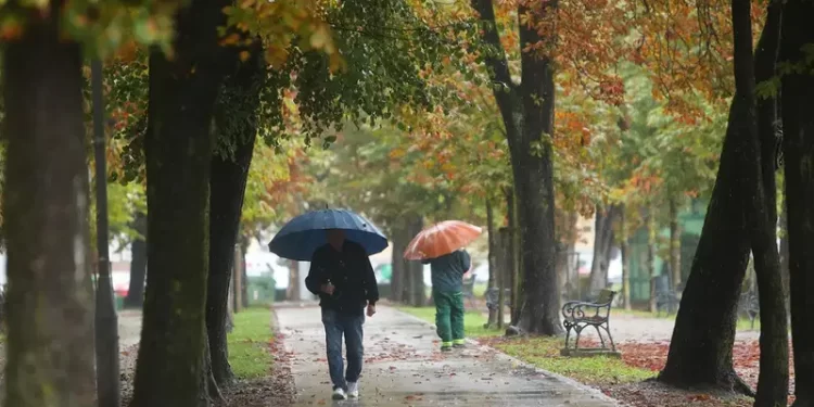 U ponedjeljak oblačno s kišom