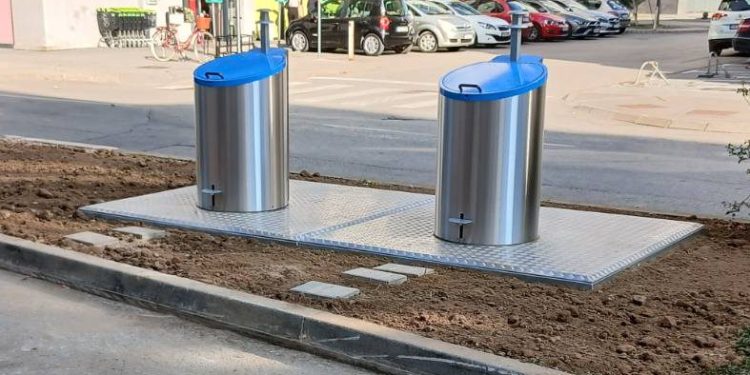 Nastavljeno postavljanje podzemnih kontejnera: Nove lokacije u tri gradske ulice