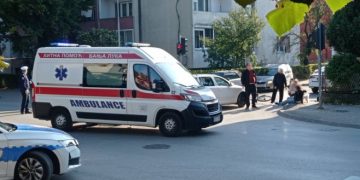 Automobil udario biciklistu kod Zelenog mosta