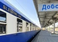 Kompozicija od 14 kola: Vozom od Venecije do Istanbula preko Novog Grada, Prijedora, Banjaluke, Doboja…