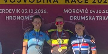 Republika Srpska na sceni: Maja Subotić treća na Trci kroz Vojvodinu