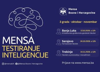 Mensa BiH: U toku prijave za testiranje inteligencije