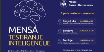 Mensa BiH: U toku prijave za testiranje inteligencije