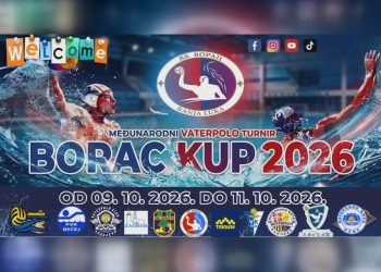 “Borac kup 2026” od 9. do 11. oktobra na Gradskom olimpijskom bazenu