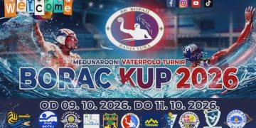 “Borac kup 2026” od 9. do 11. oktobra na Gradskom olimpijskom bazenu